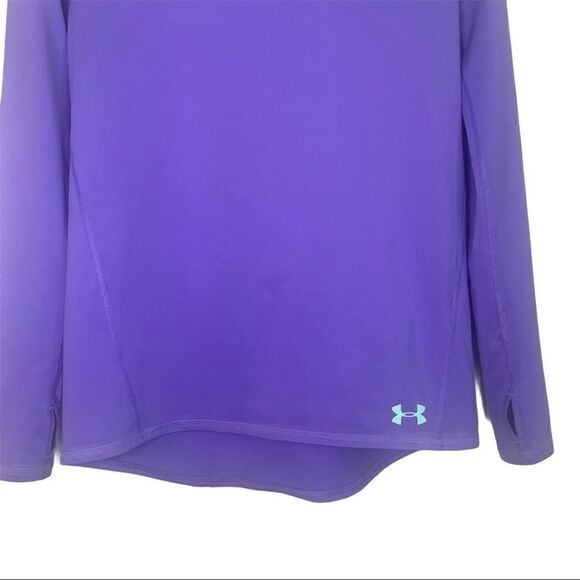 Under Armour Cold Gear Mock Neck Athletic Top - Picture 3 of 7